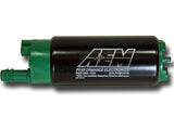AEM 320LPH E85-COMPATIBLE HIGH FLOW IN-TANK FUEL PUMP (OFFSET INLET)