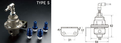TOMEI ADJUSTABLE FUEL PRESSURE REGULATOR